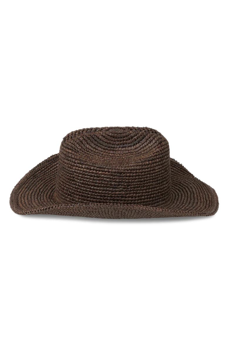 Lack of Color Raffia Cowboy Hat, Alternate, color, Coco