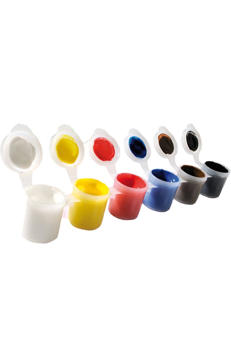 SES Creative Painting Stones Kit Diy Rock Painting, Ages 5+, Alternate, color, Multicolored