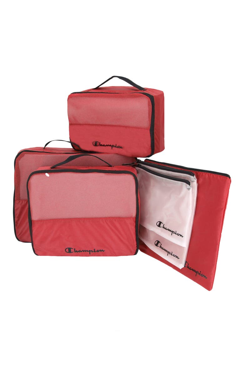 6-Piece Packing Cube Set, Main, color, TAWNY PORT