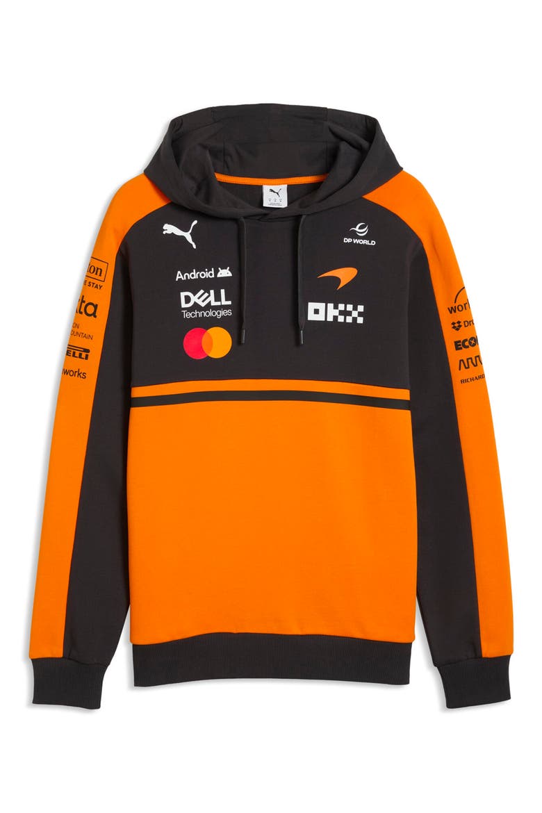McLaren Replica Graphic Hoodie, Main, color, PAPAYA