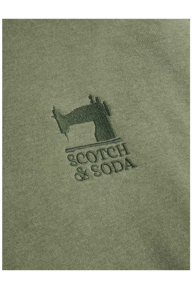 Relaxed Fit Fleece Graphic Hoodie, Alternate, color, THYME