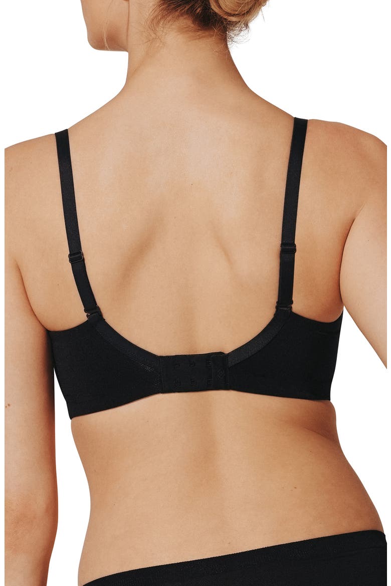 Thermoregulating TempSync™ Wireless Scoop Bra, Alternate, color, BLACK