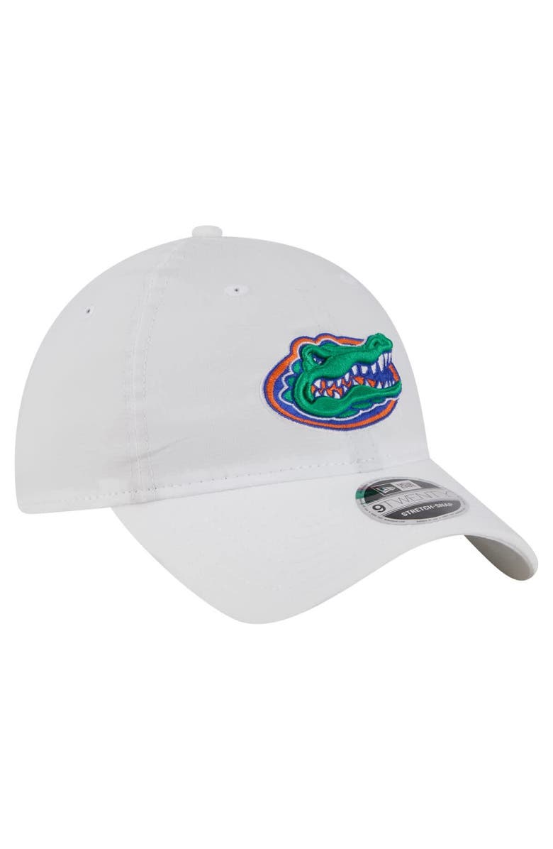 New Era Men's New Era White Florida Gators Active Ripstop 9TWENTY Adjustable Hat, Alternate, color, White