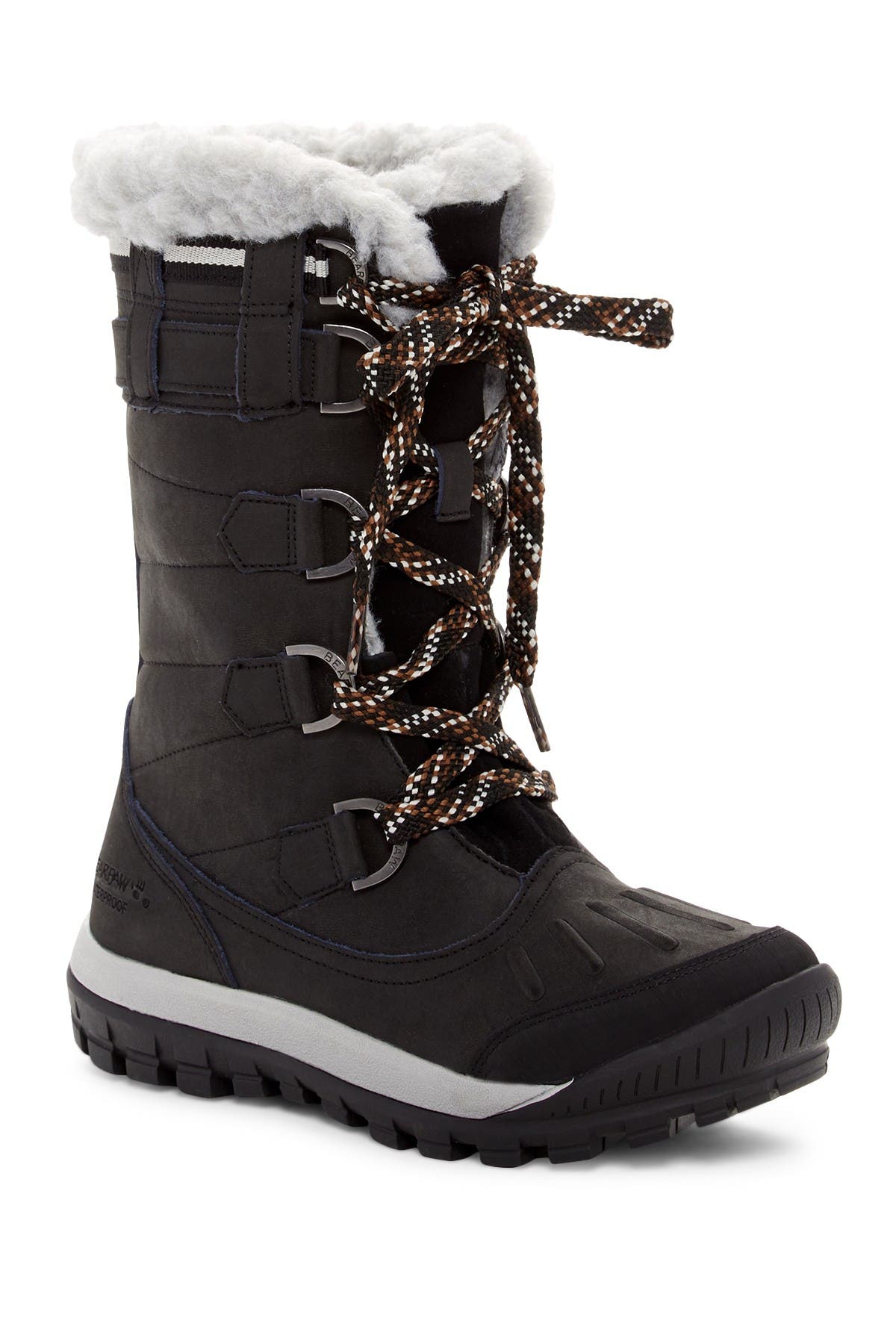 BEARPAW Desdemona Genuine Sheepskin Lined Lace-Up Boot, Main, color, 