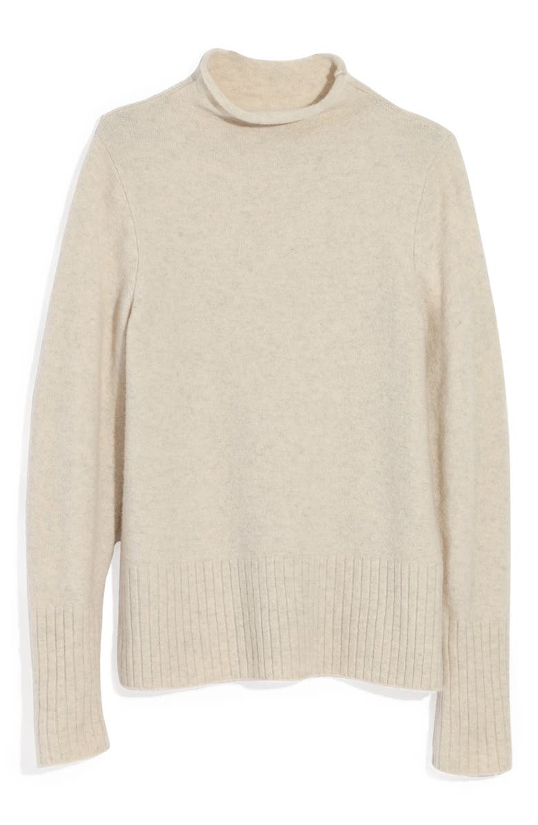 Madewell Inland Rolled Turtleneck Sweater, Alternate, color, 