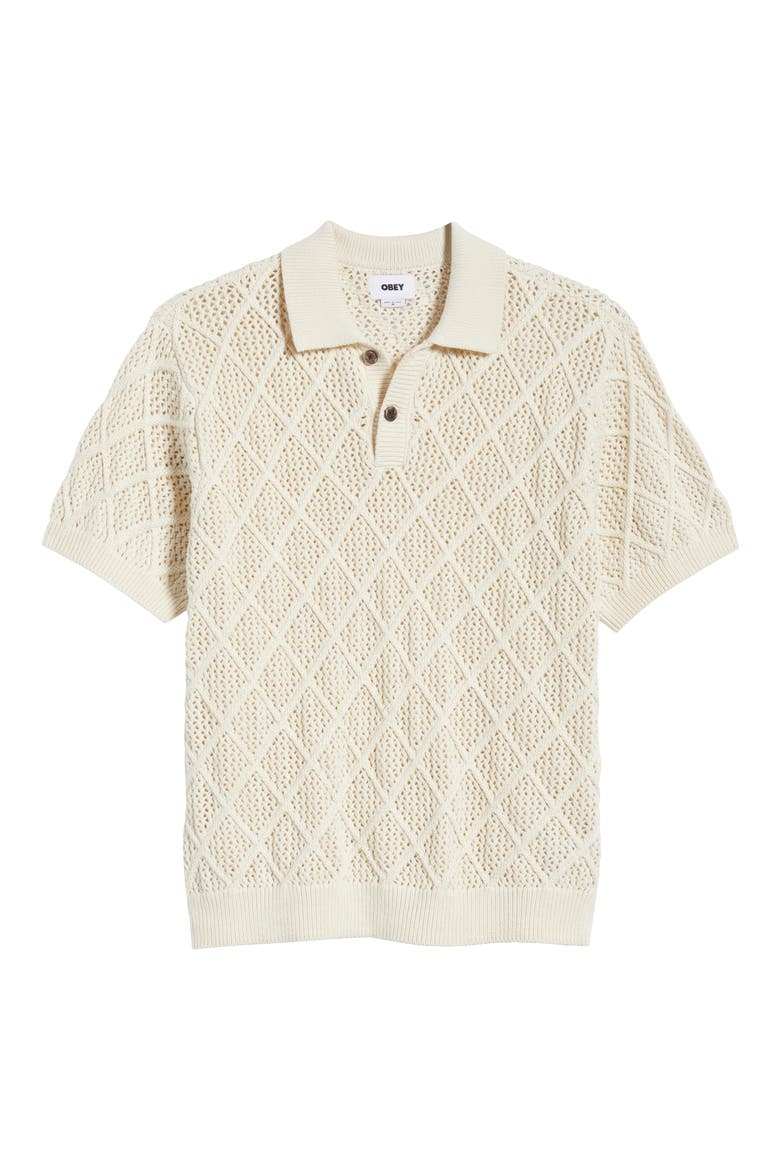 Eryk Polo Sweater, Alternate, color, BIRCH