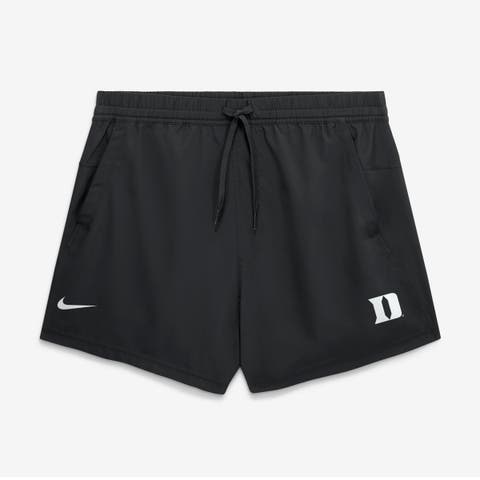 Men's Nike Black Duke Blue Devils Primary Logo Form Shorts