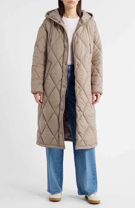 Bernardo Bren Quilted Puffer Coat