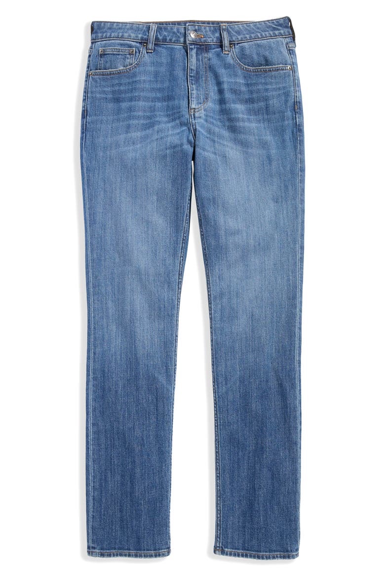 Slim Straight Jeans, Main, color, VINEYARD WASH