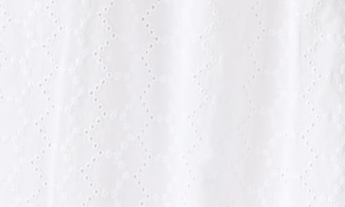 Steve Madden Carlynn Eyelet Cotton Skirt