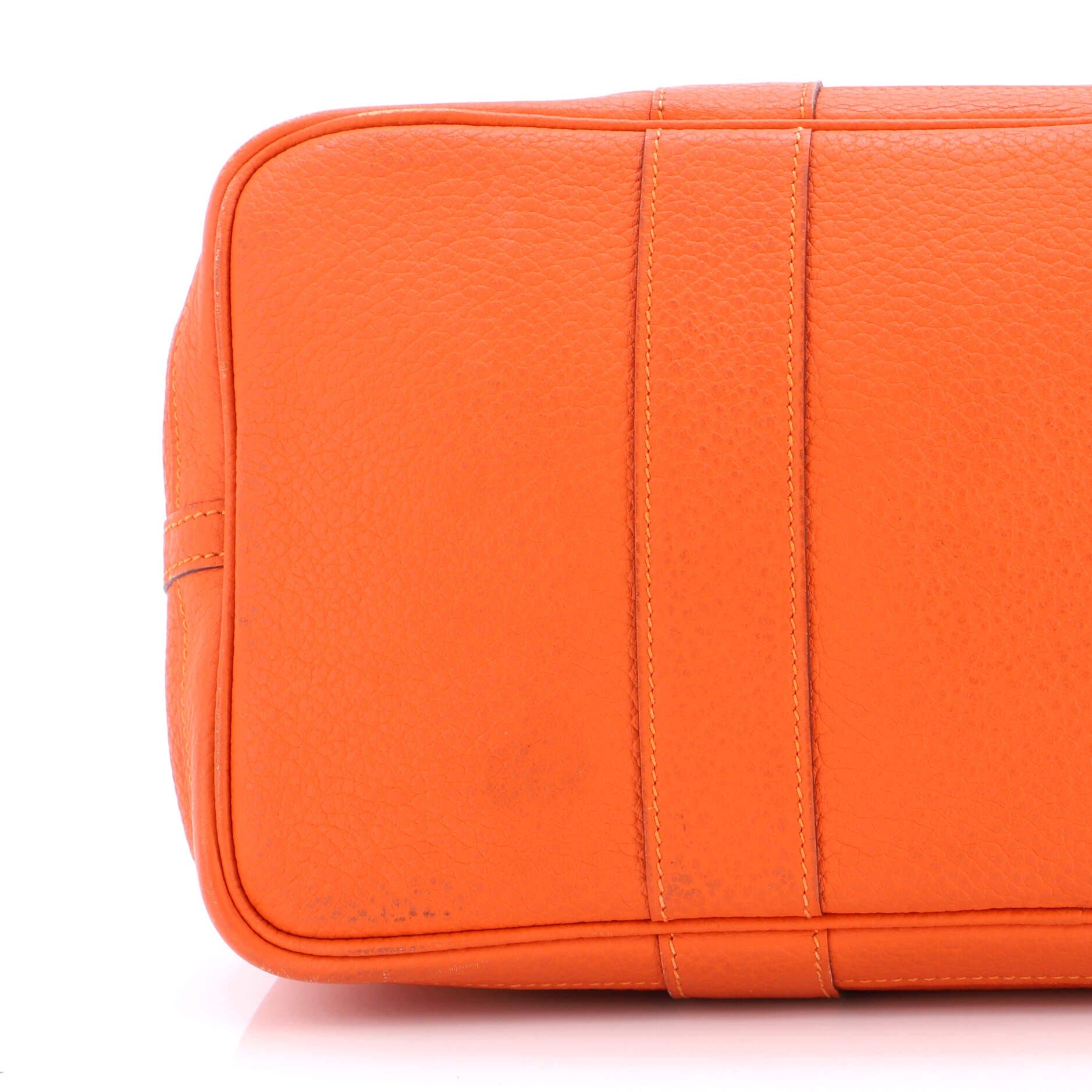 Garden Party Tote Leather 36, Alternate, color, Feu