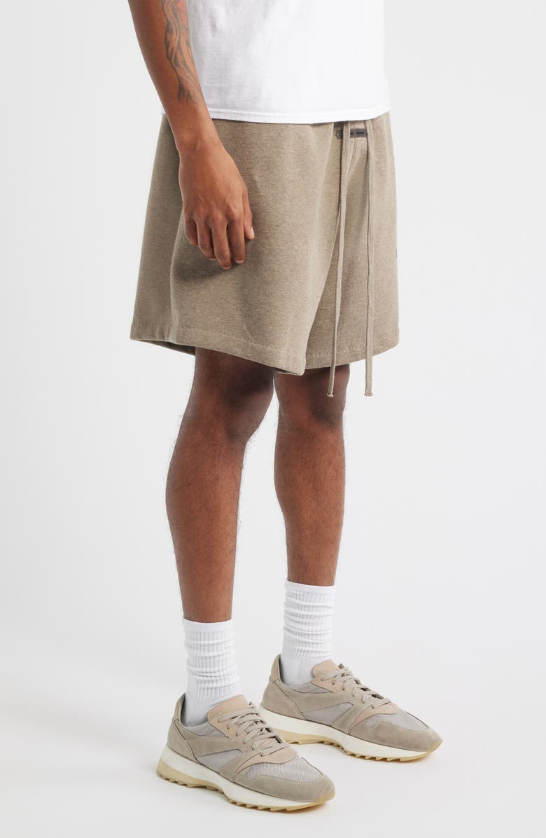Fear of God Essentials Classic Fleece Sweat Shorts, Alternate, color, Homestead Heather