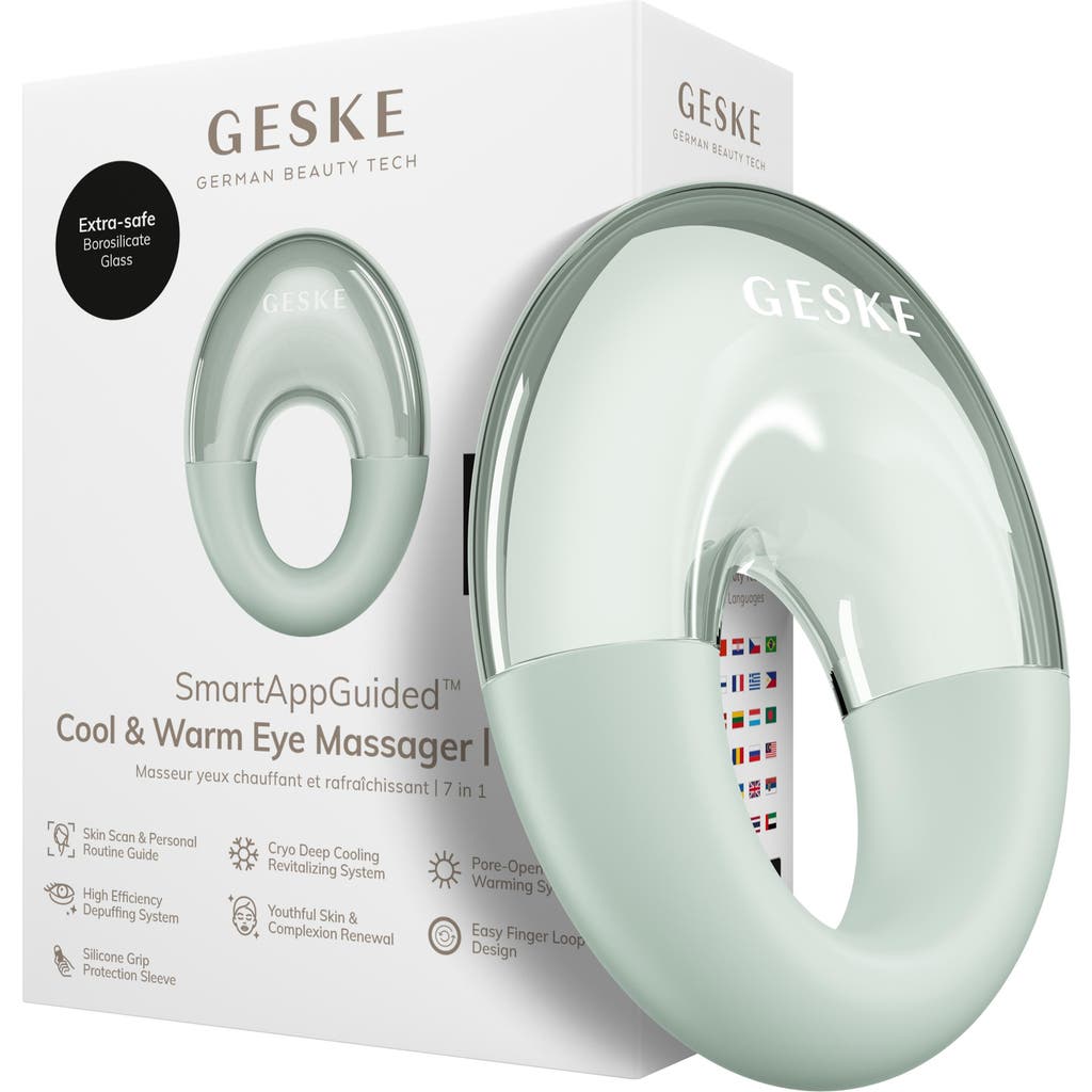 Geske Smartappguided Cool & Warm Eye Massager | 7 In Green
