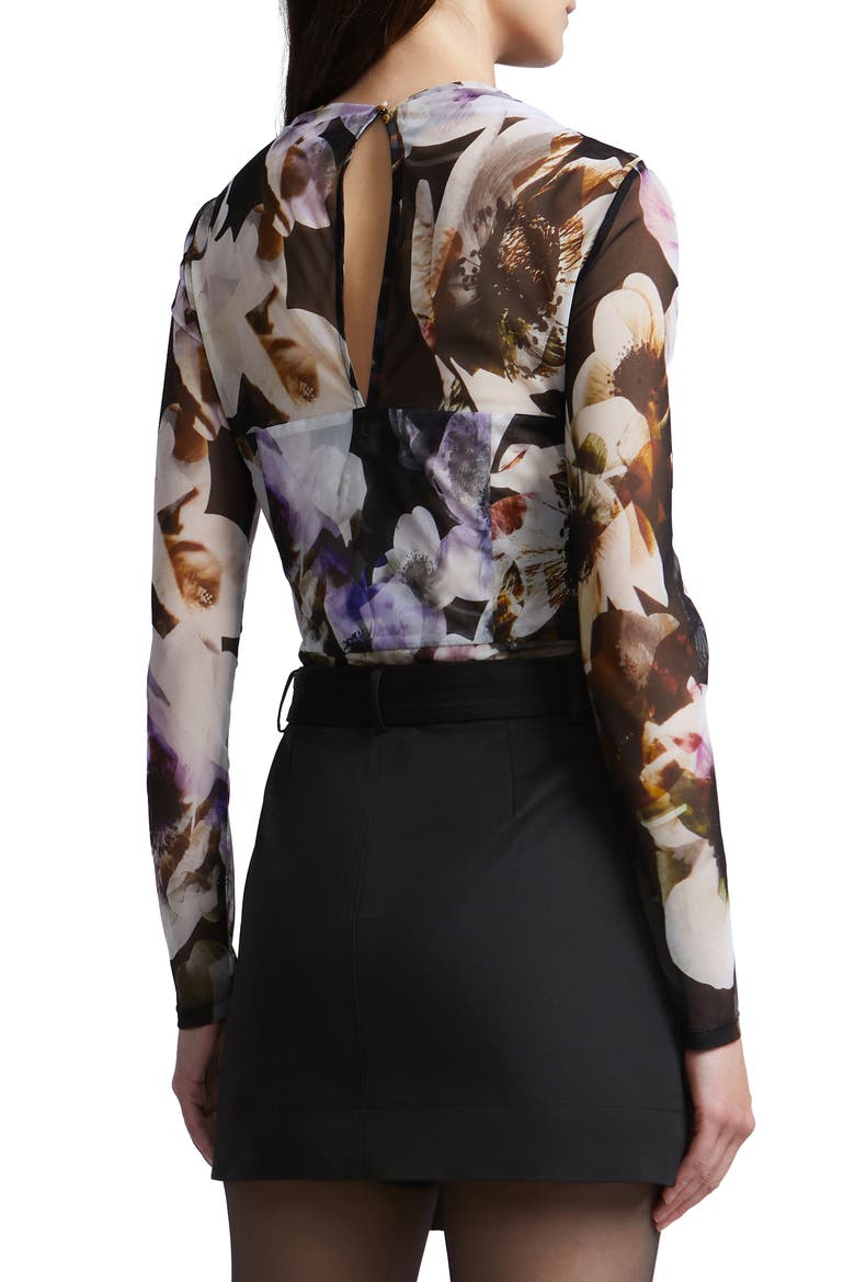 Julia Bodysuit, Alternate, color, SECRET GARDEN PRINT