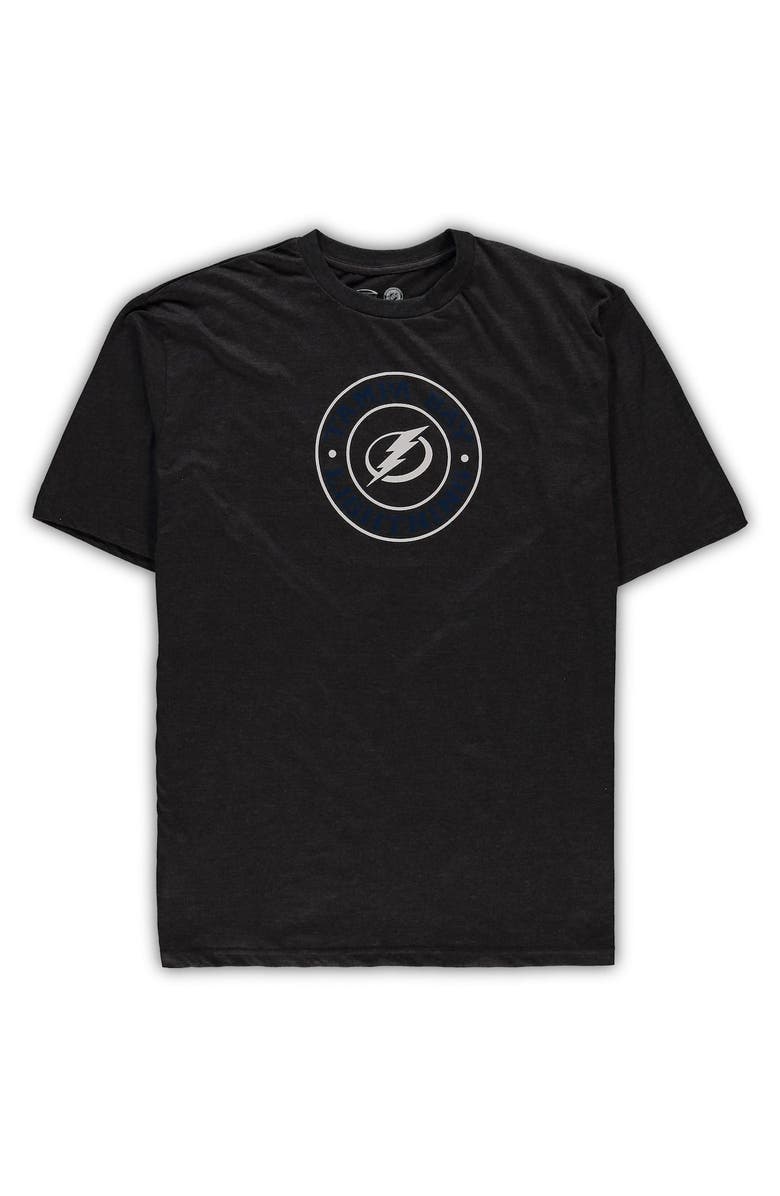 CONCEPTS SPORT Men's Concepts Sport Blue/Heathered Charcoal Tampa Bay Lightning Big & Tall T-Shirt & Shorts Sleep Set, Alternate, color, Blue