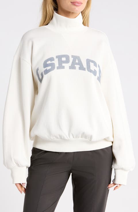 Crush Mock Neck Sweatshirt