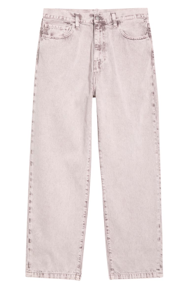 Landon Wide Leg Jeans, Alternate, color, SHALE (CHALK)