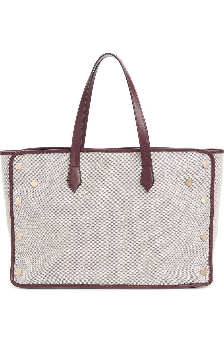 Givenchy Medium Canvas & Leather Shopper, Alternate, color,