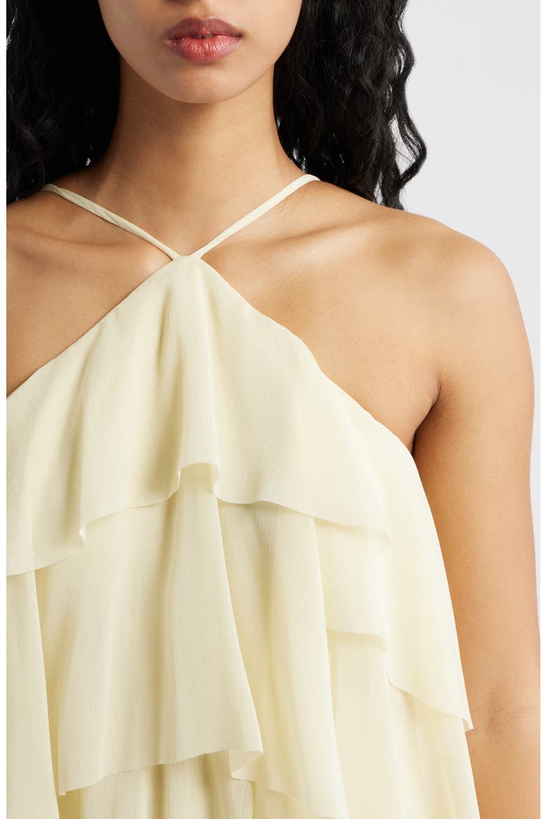 Emery Ruffle Maxi Dress, Alternate, color, YELLOW