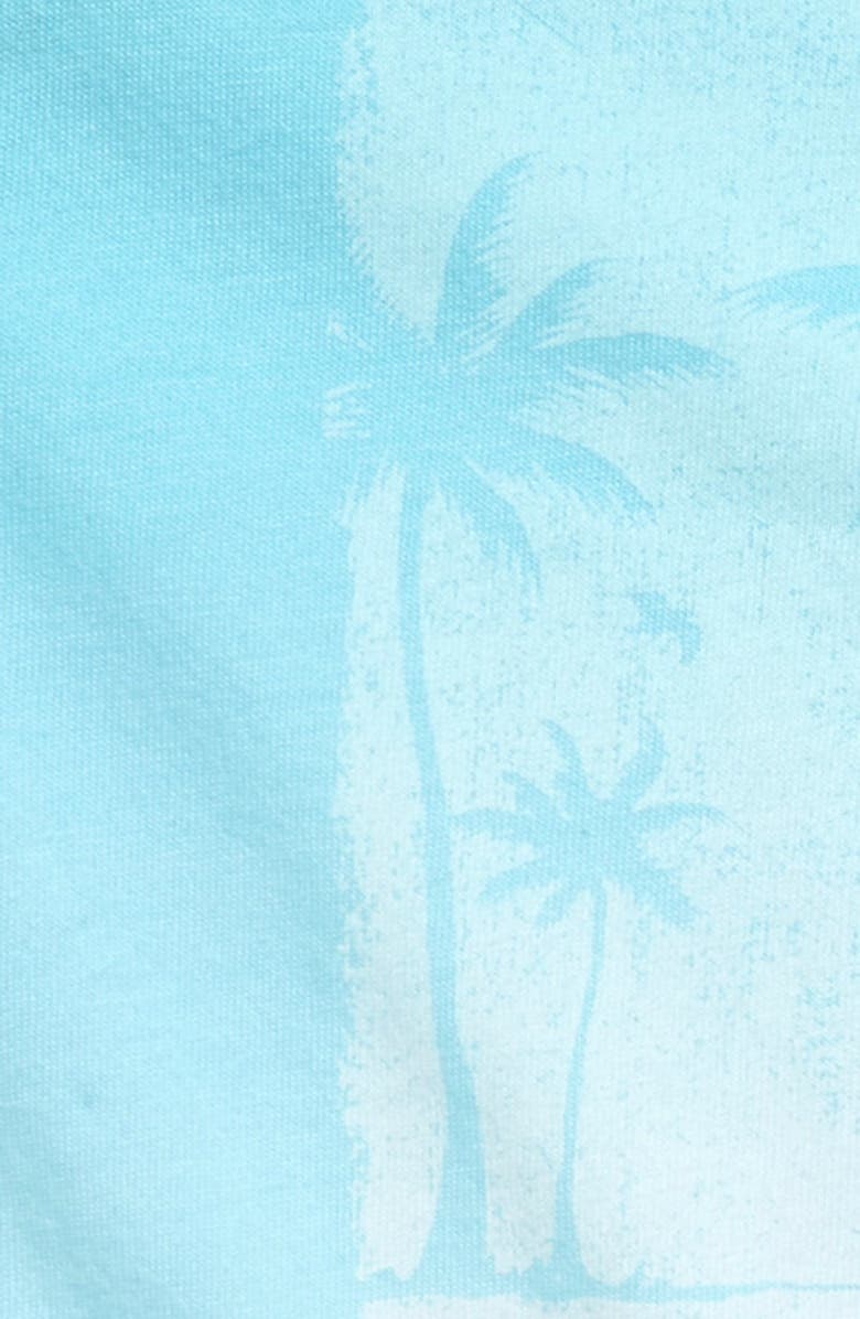 Splendid Dip Dye Palm Tree Tank Top & Shorts Set, Alternate, color, 