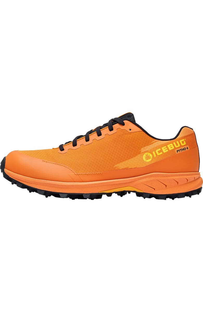 Icebug Pytho6 Bugrip Running Shoe - Women's, Main, color, Mango/Black