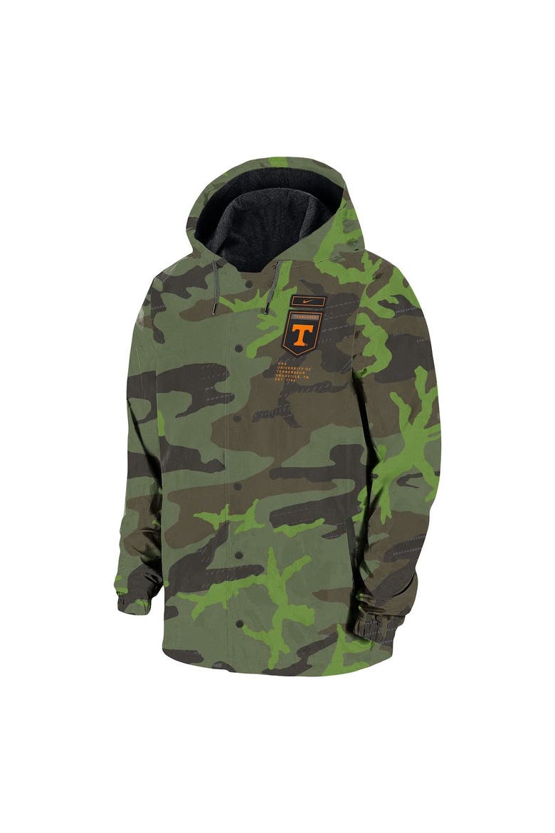 Men's    Hoodie Full-Snap Jacket, Alternate, color, Camo