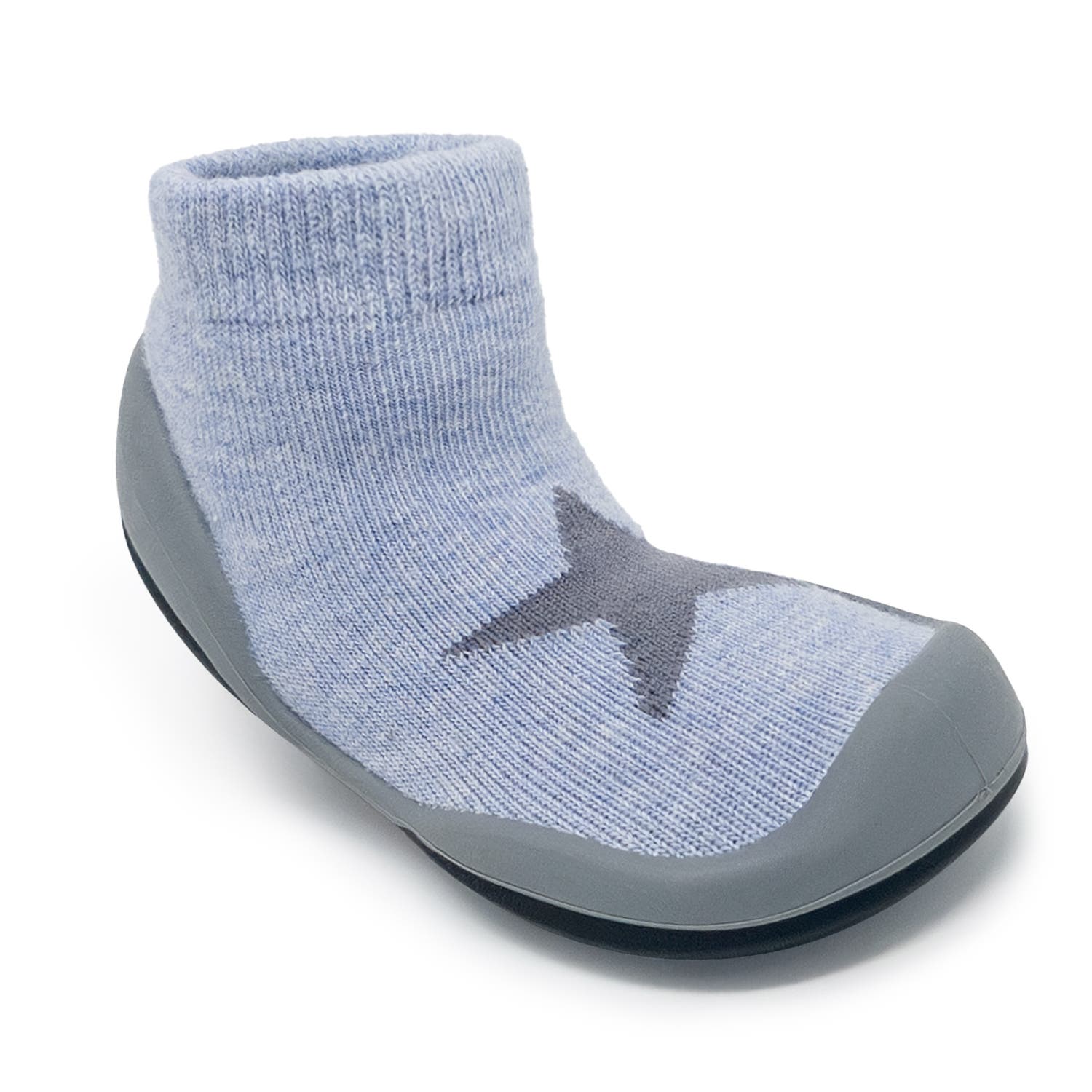 Komuello Toddler Sock Shoes - Twinkle Twinkle, Alternate, color, Blue