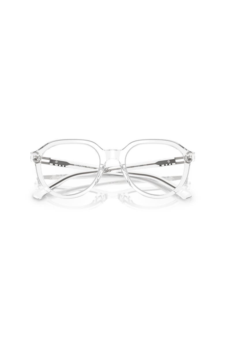 53mm Round optical glasses, Alternate, color, Transparent