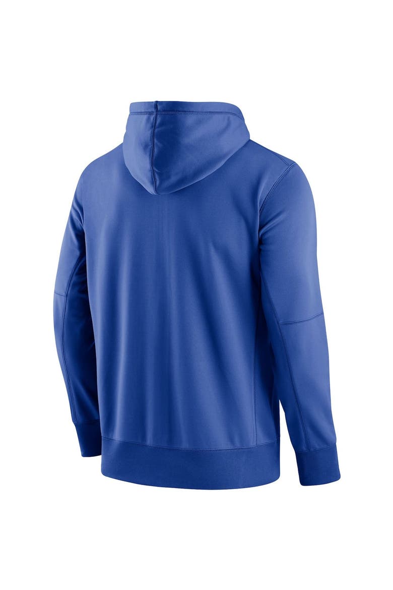 Men's Jordan Brand Royal Florida Gators Logo Performance Full-Zip Hoodie, Alternate, color, Royal