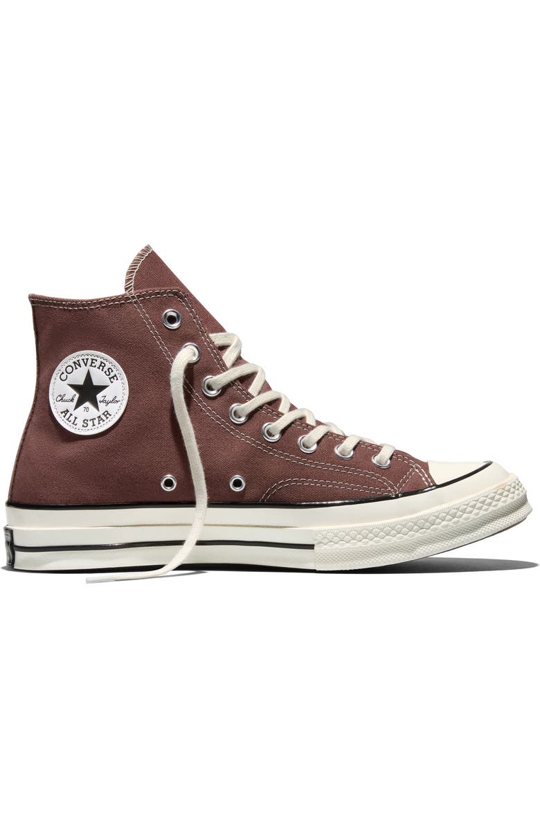Converse Chuck 70 Canvas High Top Sneaker, Alternate, color, Twilight Blush/ Egret/ Black