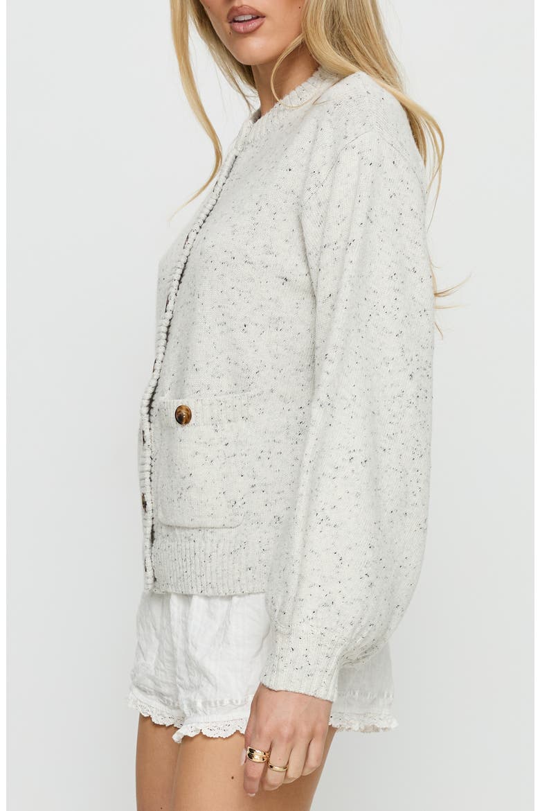 Dorah Cardigan, Alternate, color, GREY