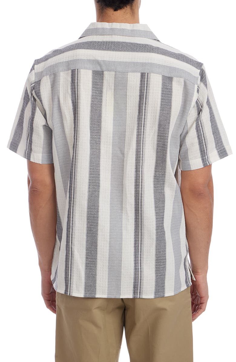 PX Textured Camp Shirt, Alternate, color, Navy