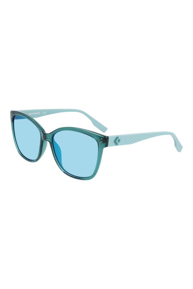 Force 56mm Sunglasses, Alternate, color, CRYSTAL FOREST PINE