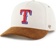 CARHARTT X 47 Men's Carhartt x '47 Natural/Brown Texas Rangers Undyed Relaxed Hitch Adjustable Hat