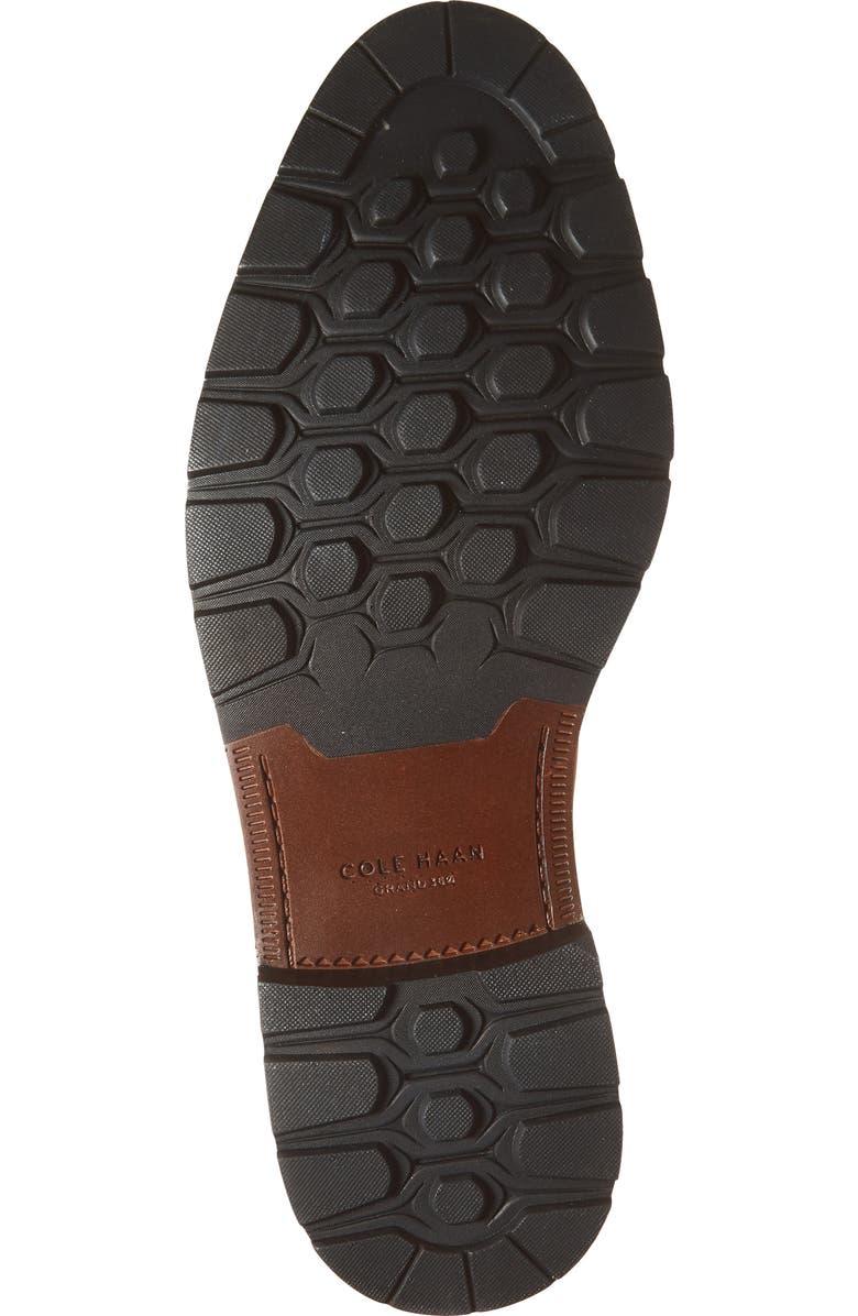 Cole Haan Chamberlin Grand Plain Toe Derby, Alternate, color, British Tan Nubuck / Black