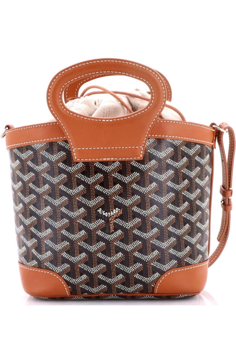 Pre-Owned Goyard Beluga Bag Coated Canvas Mini, Alternate, color, Brown