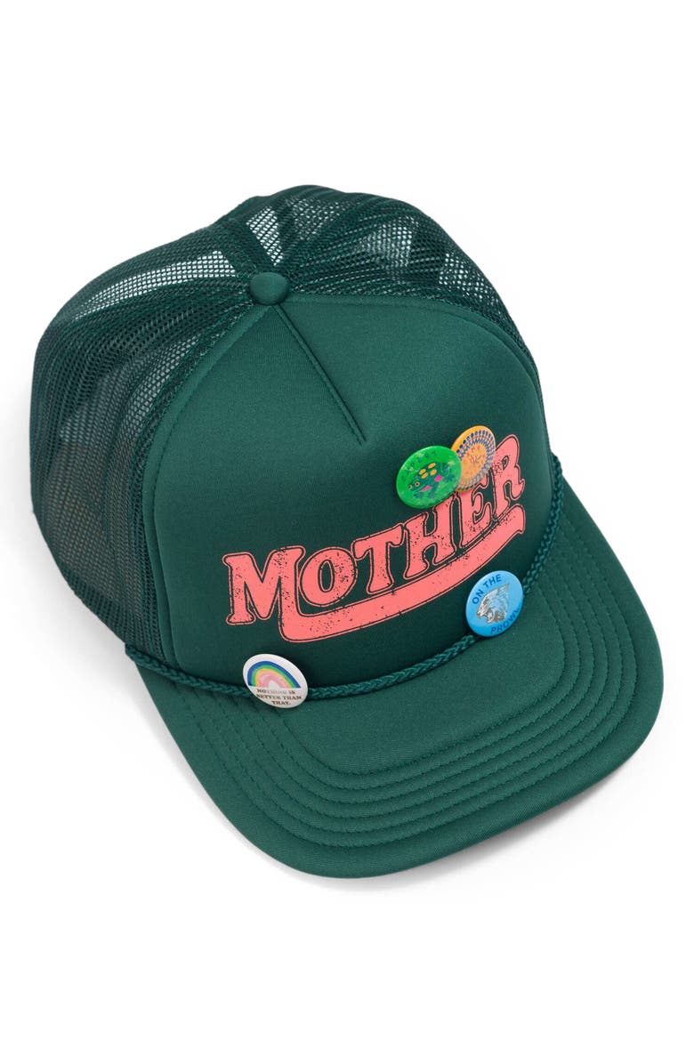 MOTHER The 10-4 Snapback Trucker Hat, Alternate, color, Expert Frogger