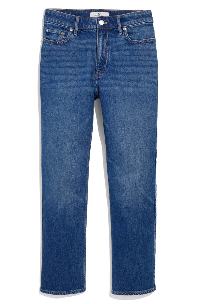 vineyard vines Kick Flare Jeans, Alternate, color, Coastal Blue