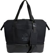 LOGO BRANDS Women's Black Detroit Lions Weekender Tote