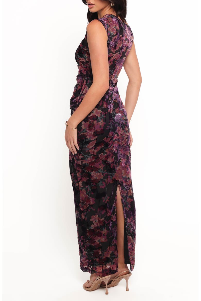 Genevieve Burnout Maxi Dress, Alternate, color, FLORAL