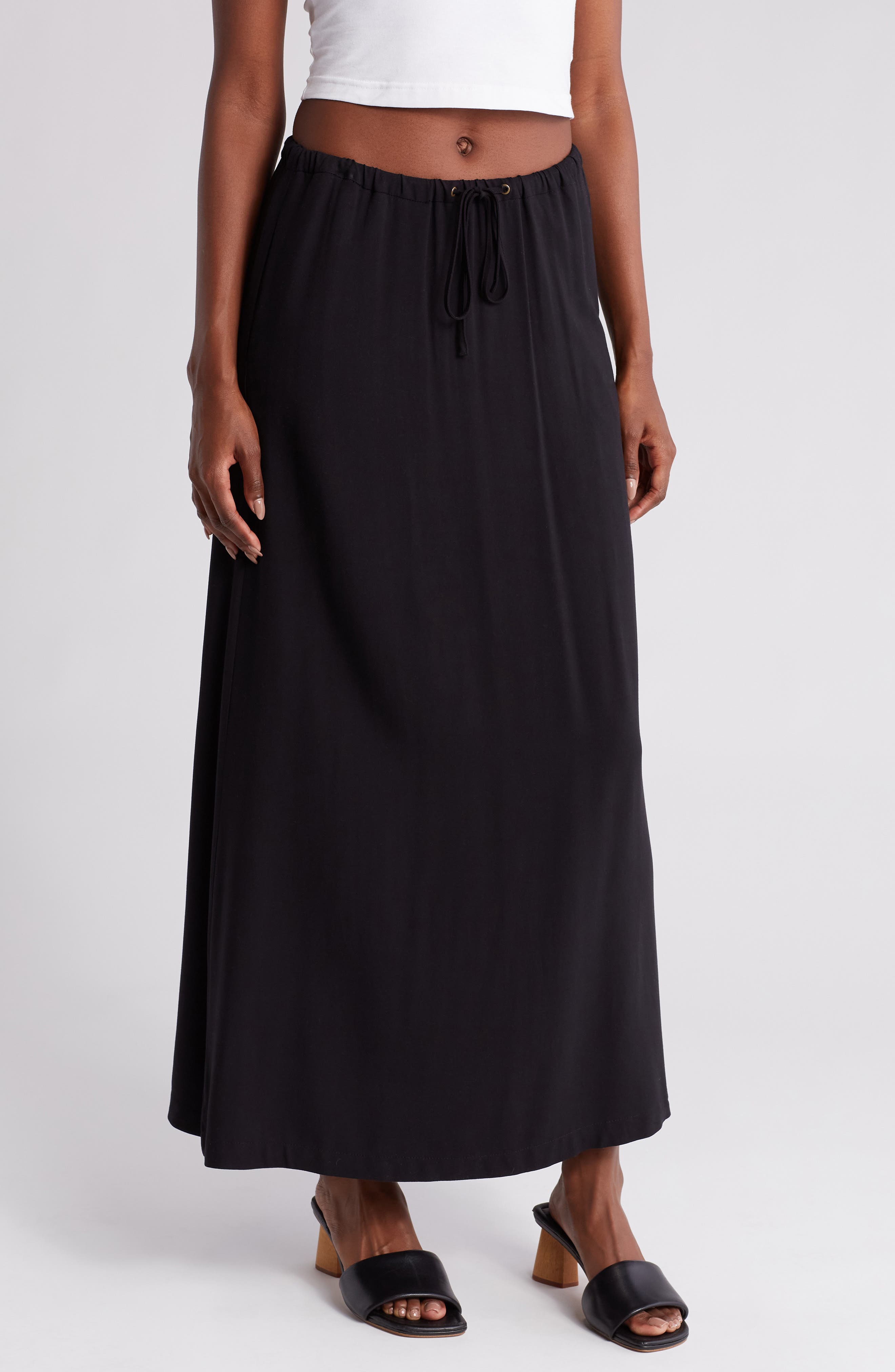 Melrose and Market Drawstring Trumpet Skirt