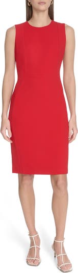 Sleeveless Sheath Dress