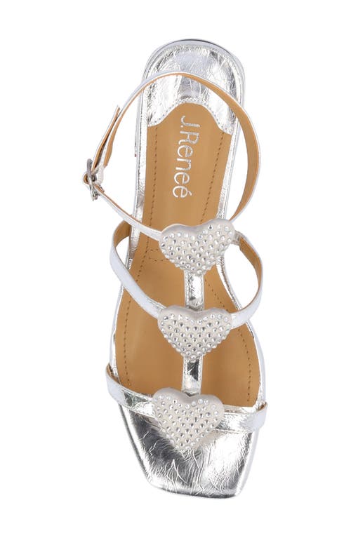 J. RENEÉ J. RENEÉ HEARTLY ANKLE STRAP SANDAL