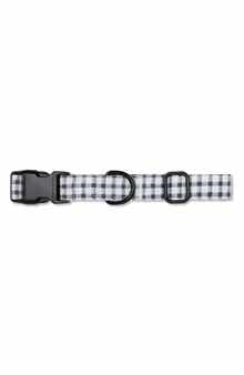 Fringe Studio Painted Gingham Large Dog Collar