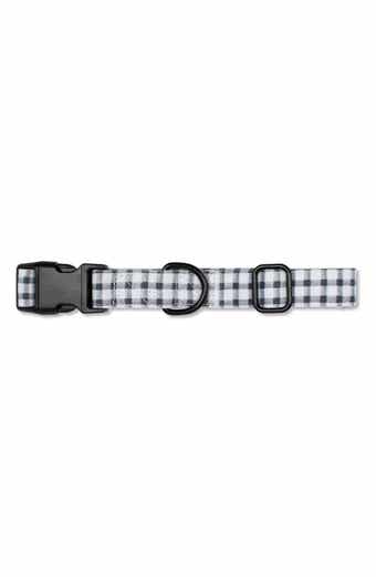 Fringe Studio Painted Gingham Large Dog Collar