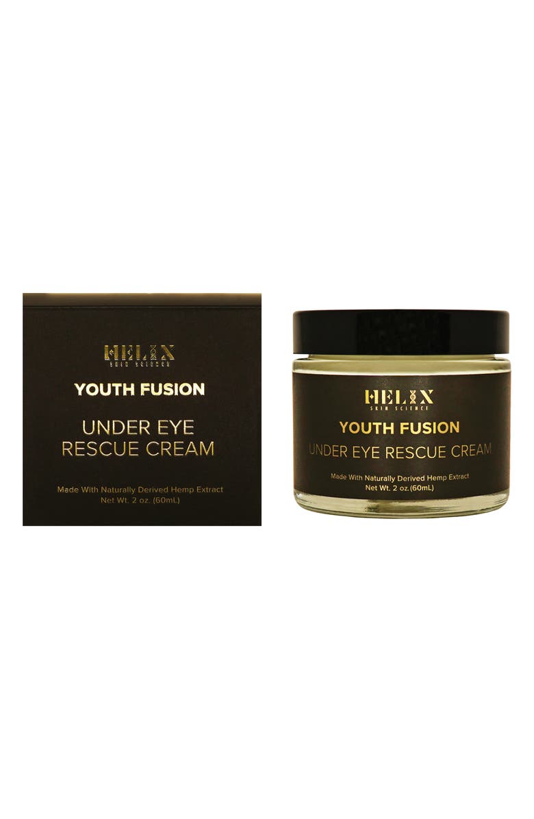 HELIX SKIN SCIENCE Youth Fusion Under Eye Rescue Cream with CBD, Alternate, color, 