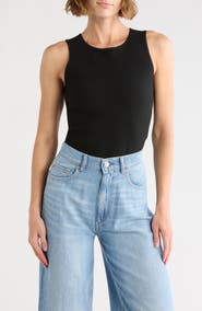 DL1961 Racer Ribbed Tank