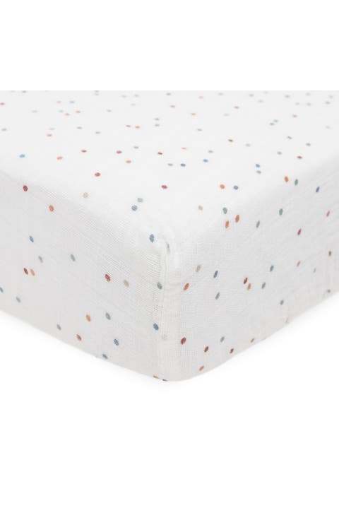Cotton Muslin Crib Sheet