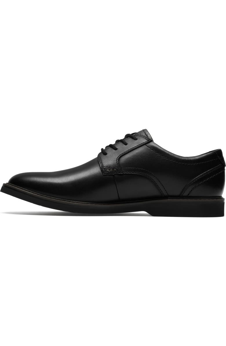 Clarks<sup>®</sup> Radcliff Low Derby, Alternate, color, Black Smooth