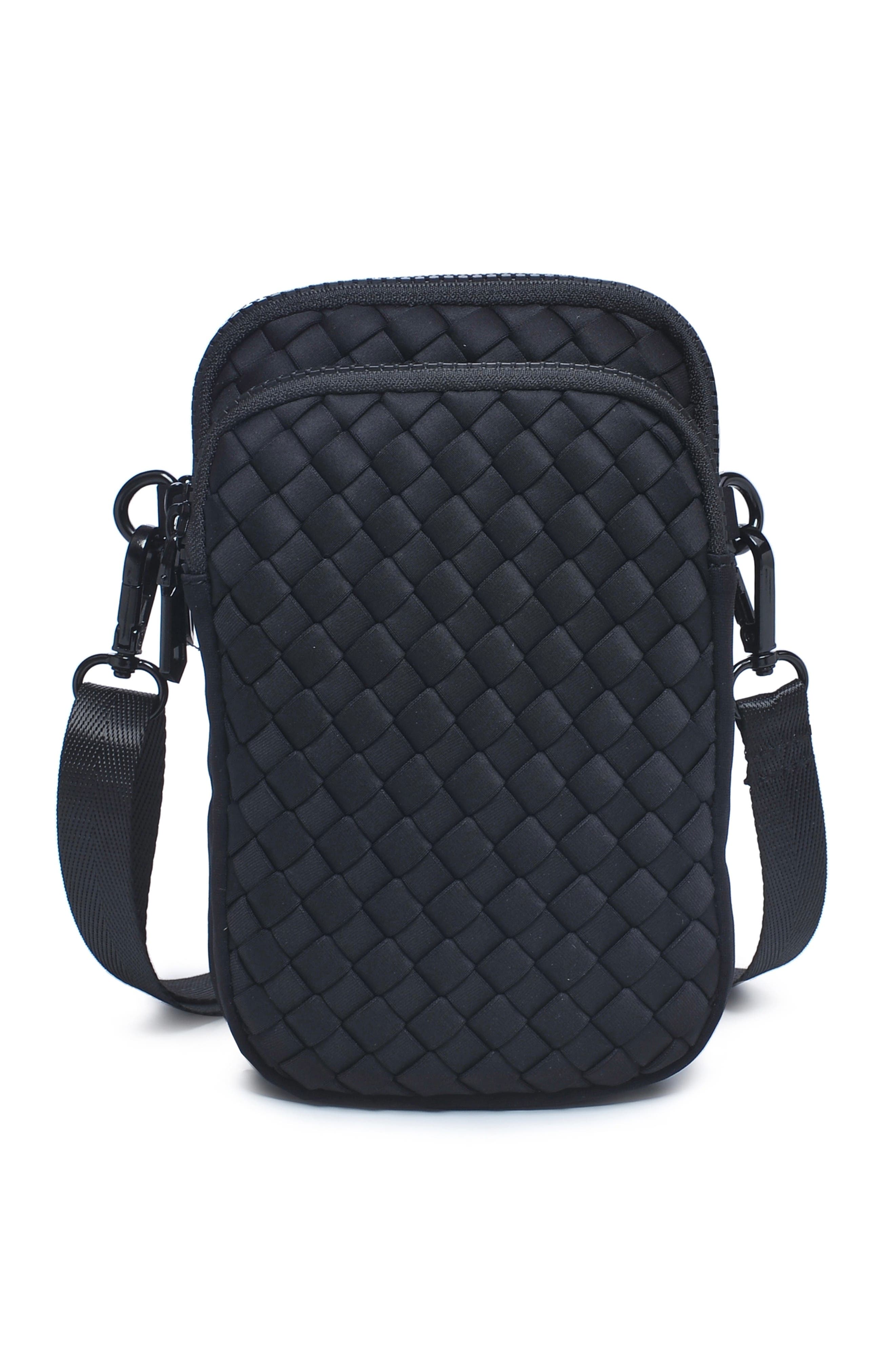 Sol and Selene Divide & Conquer - Woven Neoprene Bag, Main, color, Black